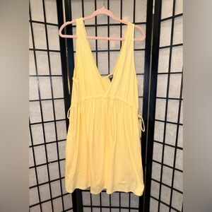 NWT Wild Fable Marigold Yellow Mini Dress - Size XL